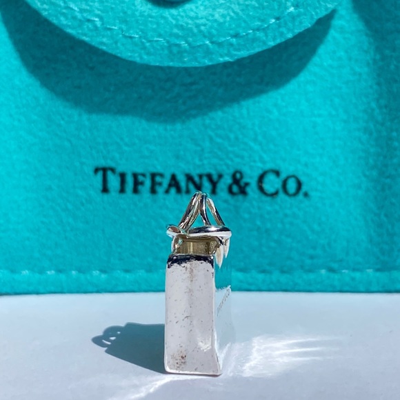 AUTH VINTAGE Tiffany & Co. Shopping bag🛍️ charm/pendant - Picture 7 of 16